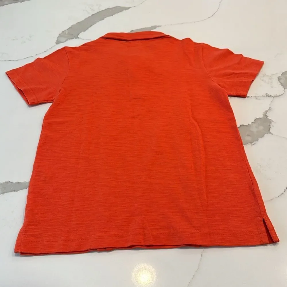 Gymboree Boys Collared Shirt. Size 10. Orange. NWTs. Super soft